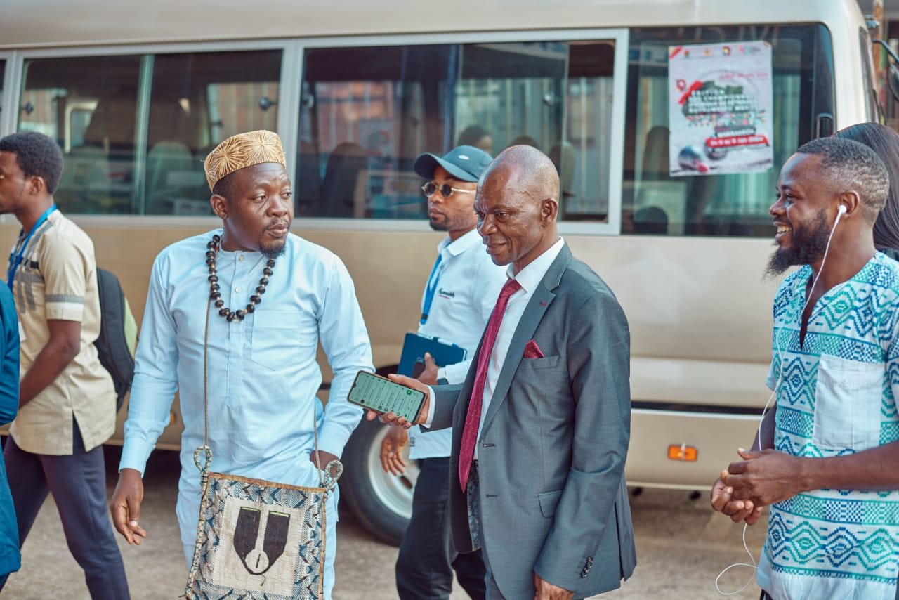 Community gathering outdoors